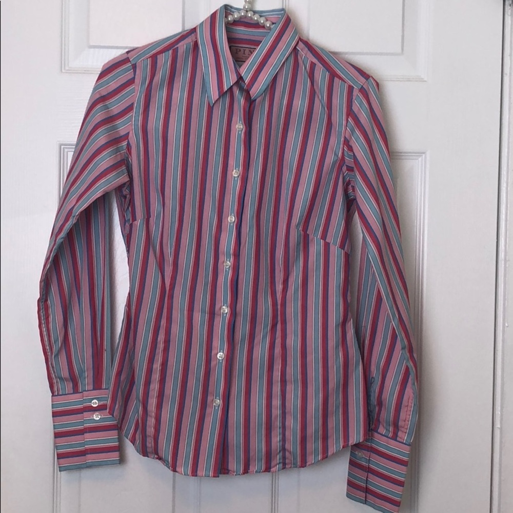 PINK Thomas Pink fine cotton dress shirt